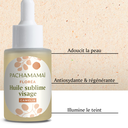 Huile visage camélia Pachamamai - Florea