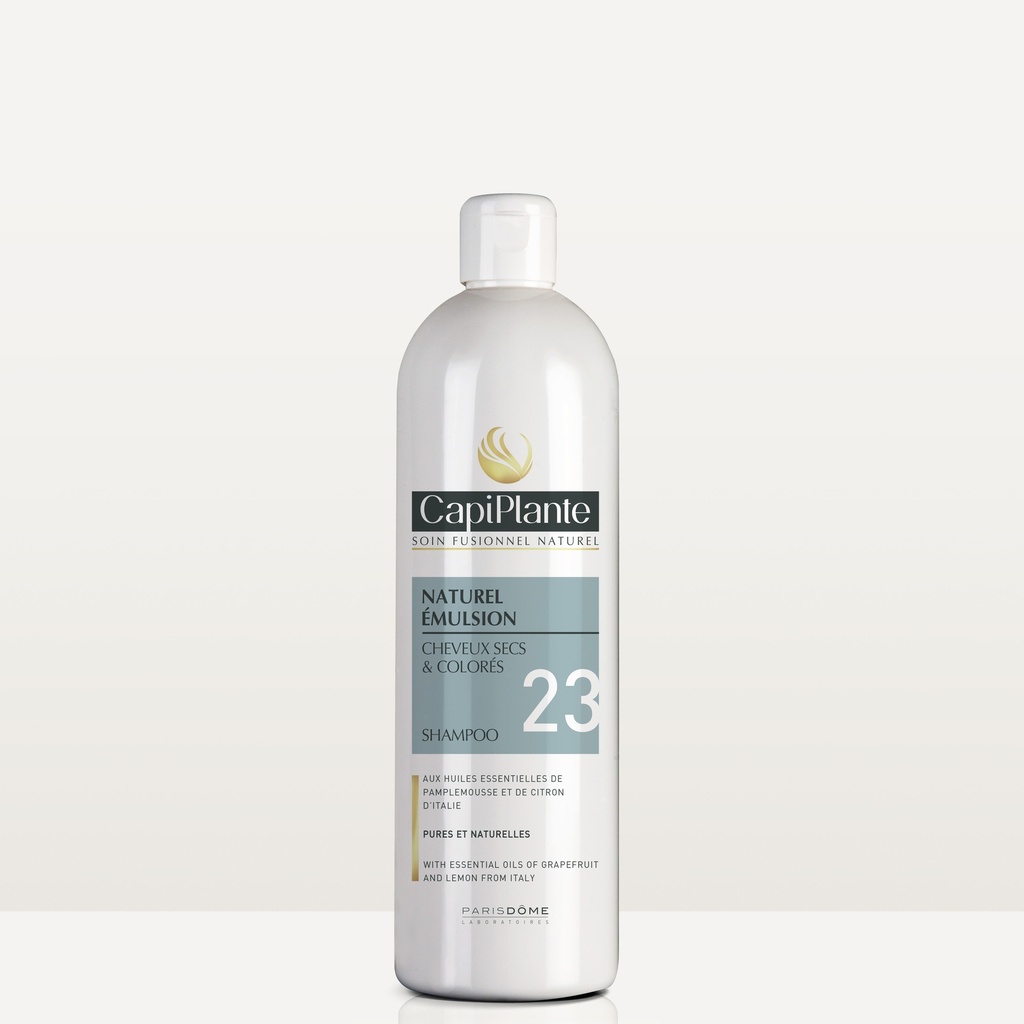 CAPIPLANTE™ Naturel émulsion cheveux secs N°23 500ml - kit de 3