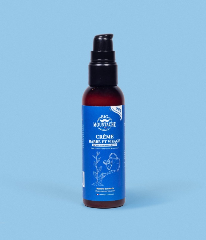[4BM00403] Big Moustache® crème barbe et visage 75ml