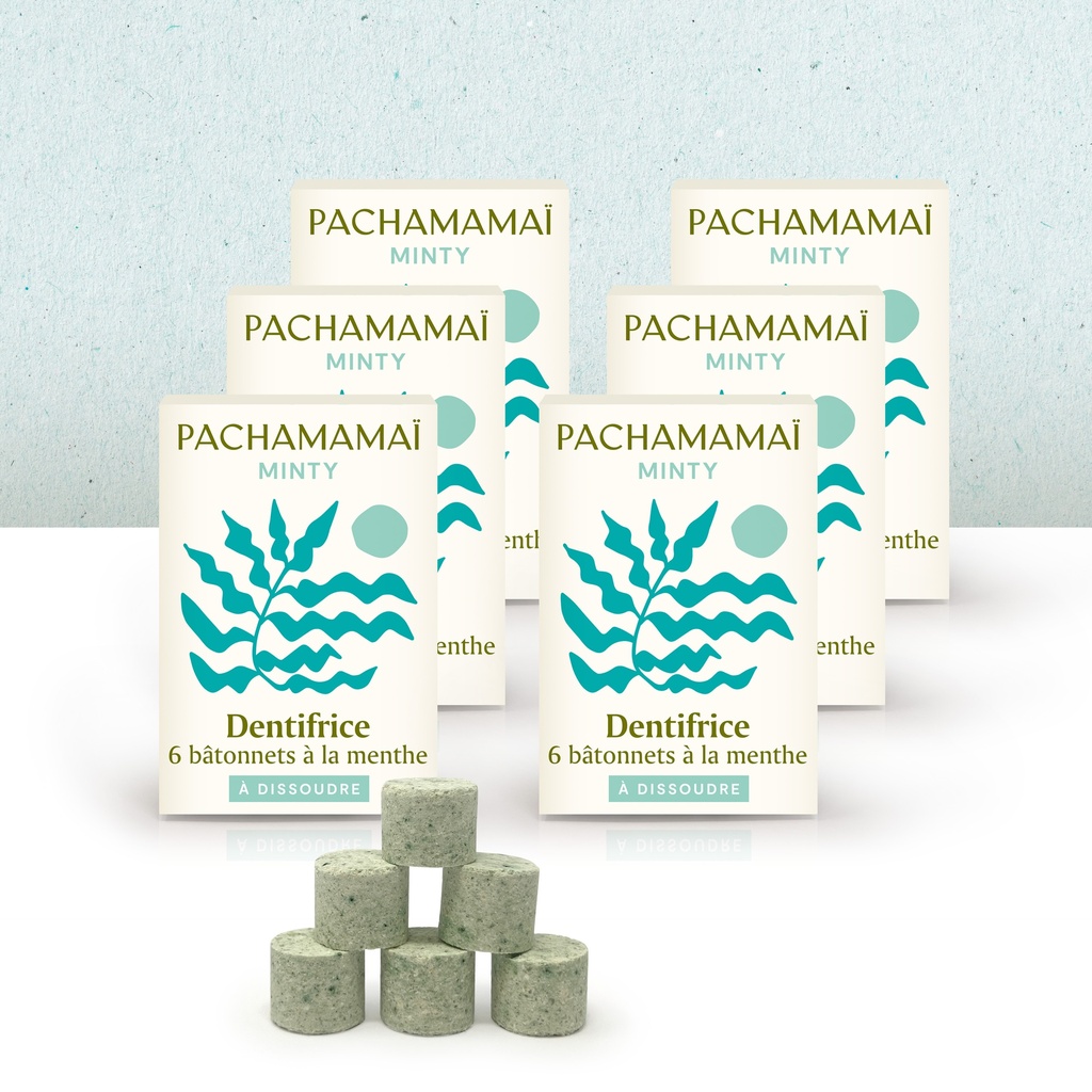 Pachamamaï™ - Minty - recharge 6x2,5g bâtonnets 