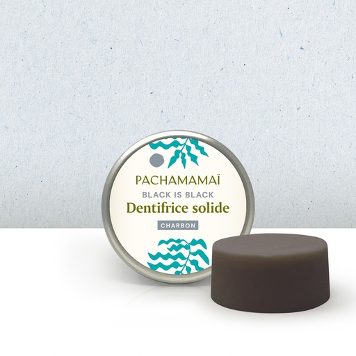 [4PC00369] Pachamamaï™ - Black is black - Dentifrice solide 