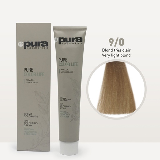 [4CP00208] PURE COLOR LIFE 100 ML. 9/0 Blond très clair