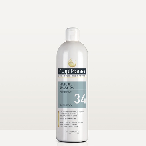 [4CP00334] CAPIPLANTE™ Naturel émulsion purifiant N°34 500ml