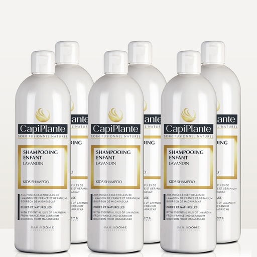 [4CP00403] CAPIPLANTE™ Shampoing doux lavandin 500ml - kit de 6 