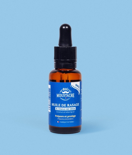 [4BM00401] Big Moustache® huile de rasage 30ml 