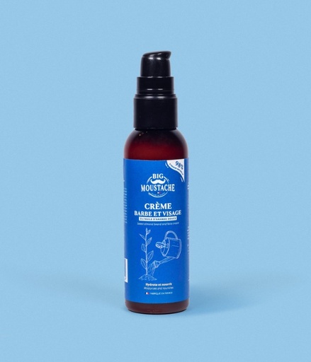 [4BM00403] Big Moustache® crème barbe et visage 75ml