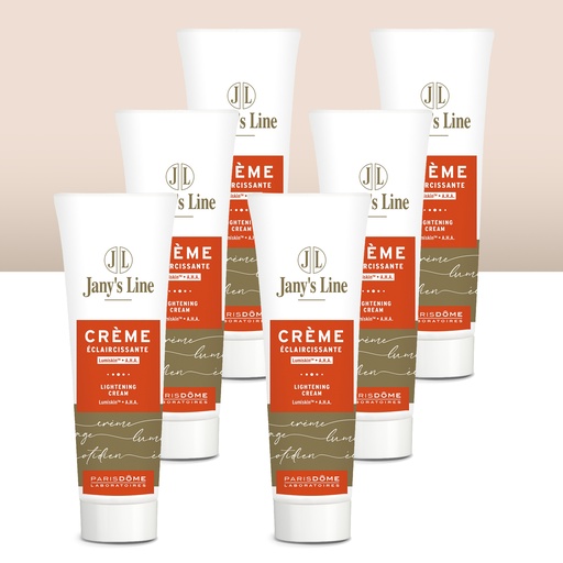 [4JL00016] JANY'S LINE™ Crème éclaircissante 50 ml - Kit de 6