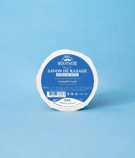 [4BM00500] Big Moustache® Savon de rasage 65g