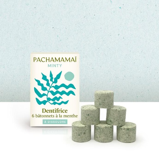 [4PC00401] Pachamamaï™ - Minty - recharge 6x2,5g bâtonnets 